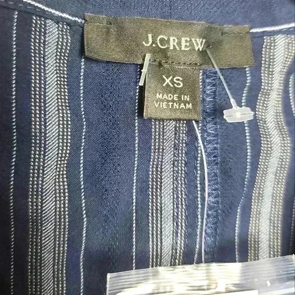 J. CREW NWT Stripped Wrap Jacket and Pant Set Size XSmall - Picture 8 of 16